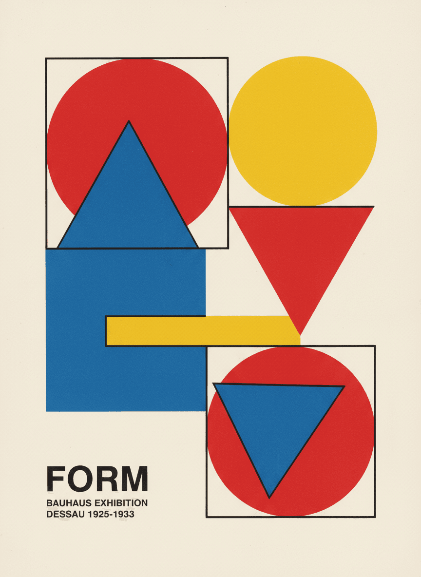Bauhaus poster