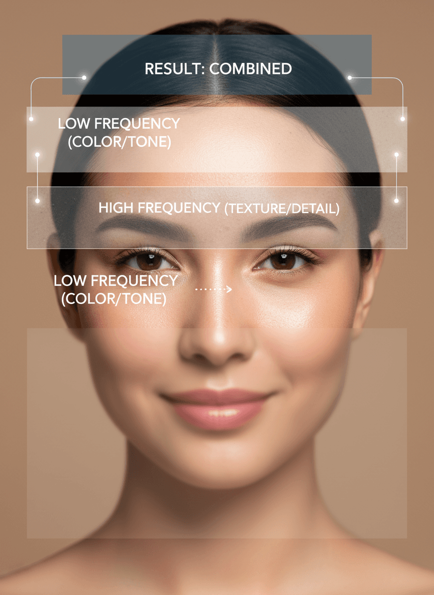 Retouch layers