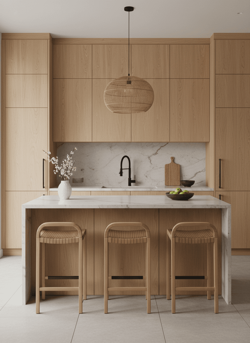 Japandi kitchen