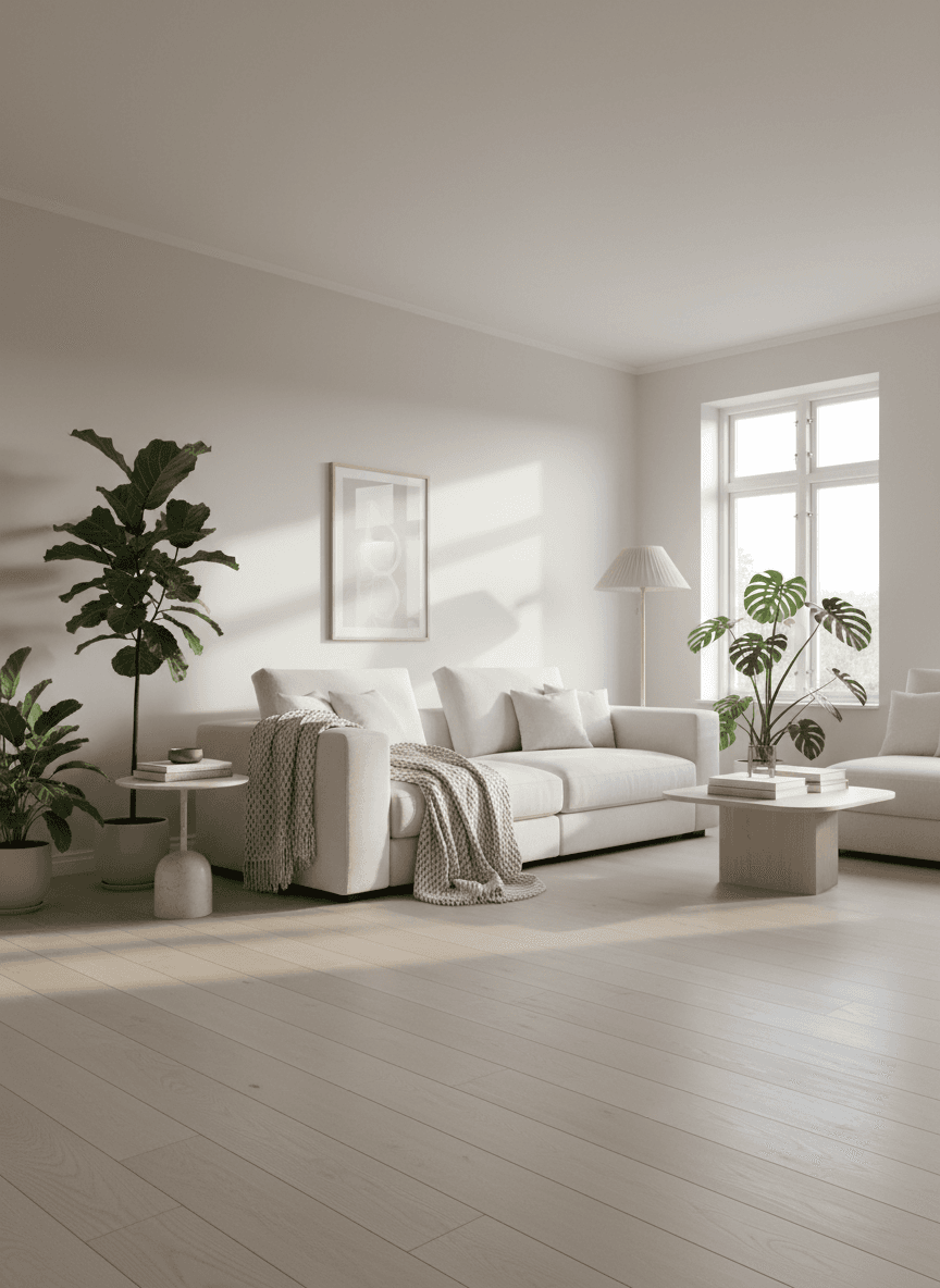 Scandi living room