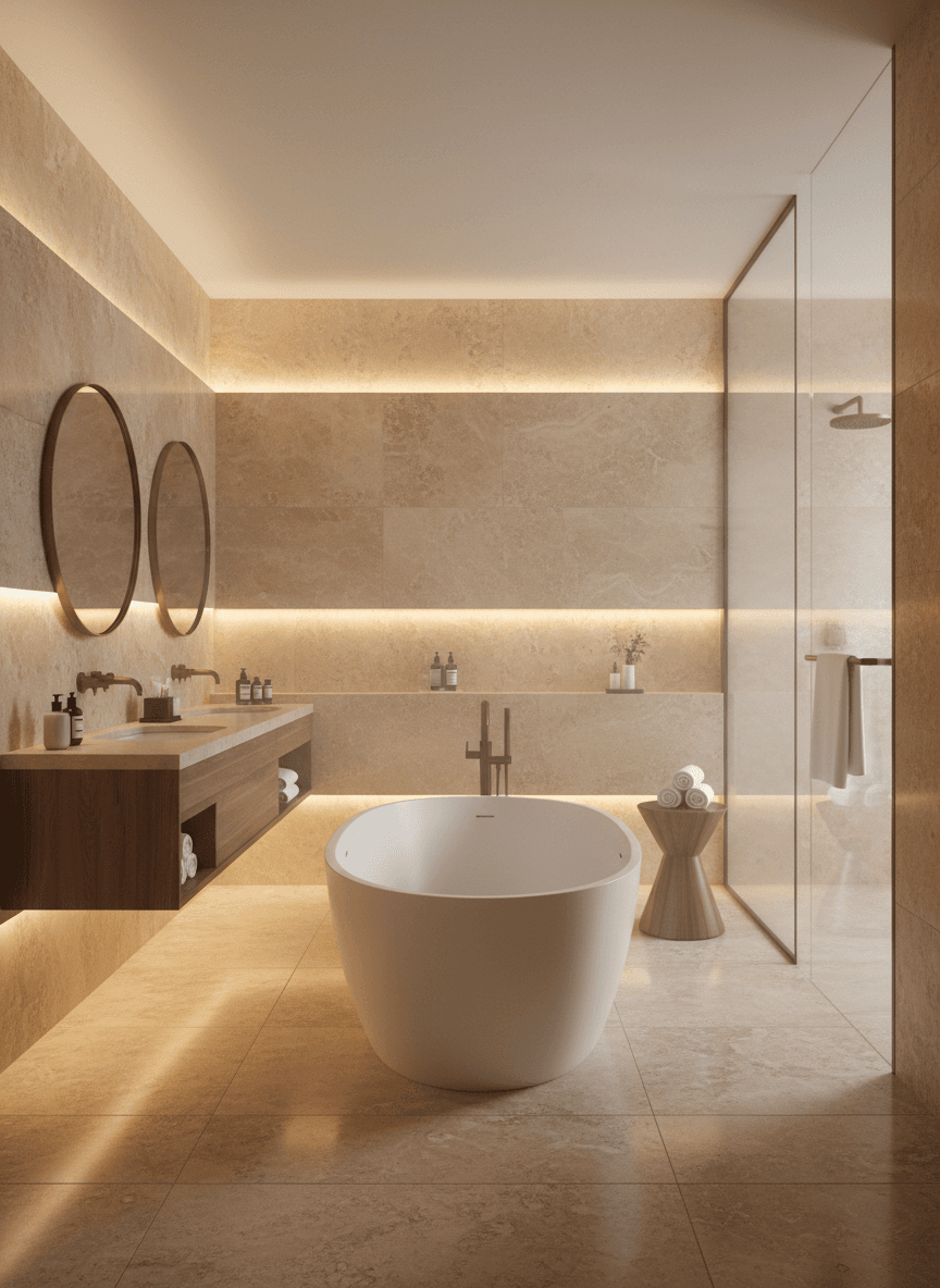 Spa bathroom