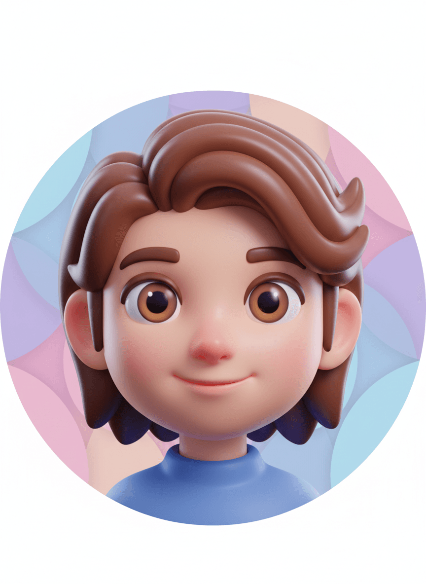 3D avatar icon